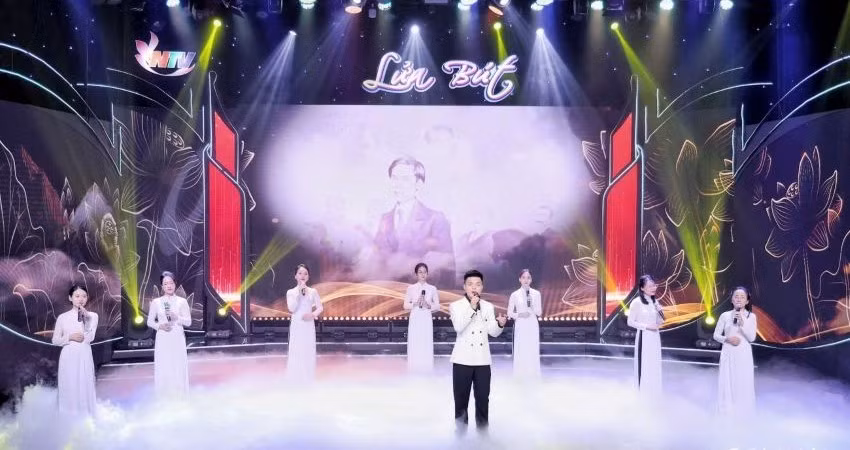 Một tiết mục văn nghệ tại chương trình.