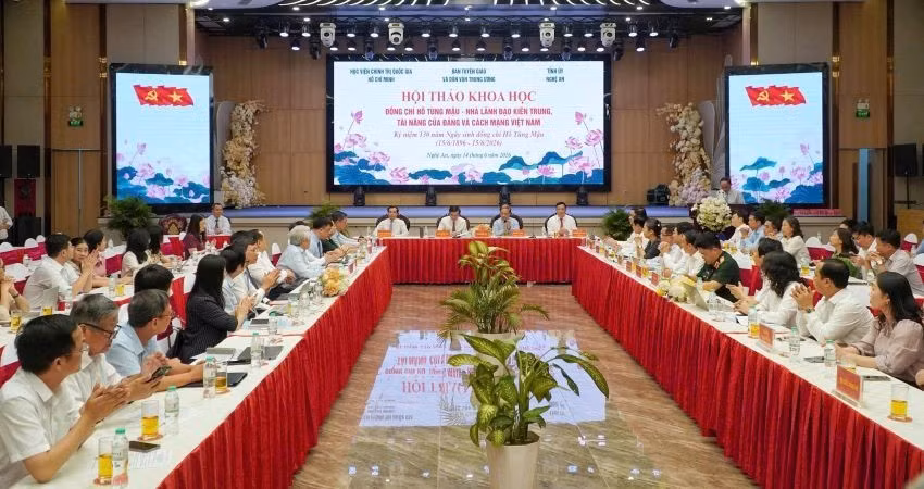 Quang cảnh hội thảo.