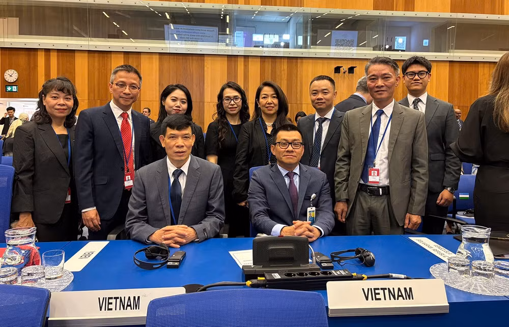 Đoàn Việt Nam tại Khóa họp lần thứ 35 Ủy ban Liên hợp quốc về Phòng ngừa tội phạm và Tư pháp hình sự.