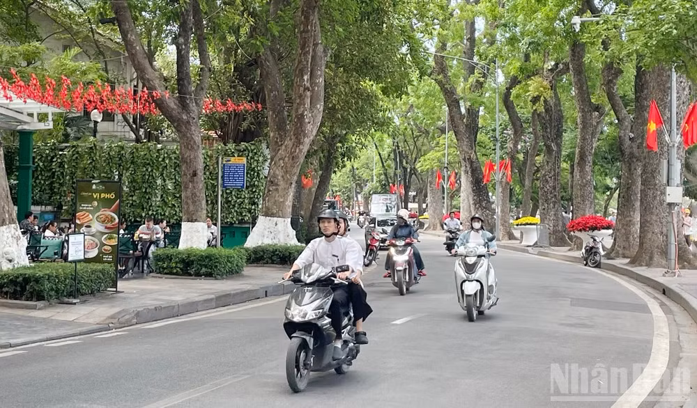 Dự báo khu vực Hà Nội ngày nắng nóng, đêm không mưa. (Ảnh minh họa: Đ.T)