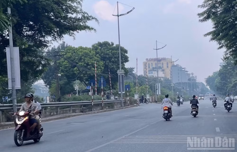 Khu vực Hà Nội sáng sớm có nơi có sương mù, ngày nắng. (Ảnh: minh họa: Đ.T)