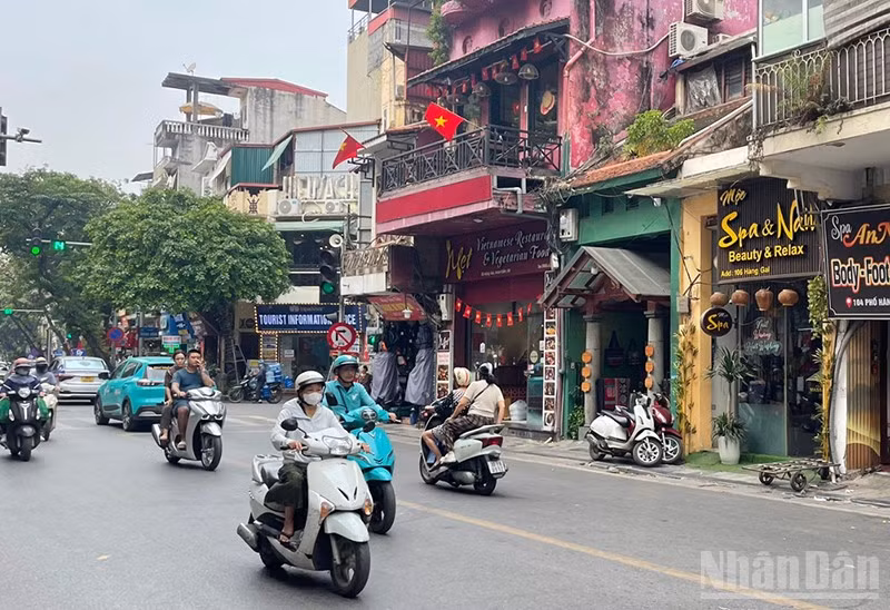 Dự báo khu vực Hà Nội sáng và đêm trời lạnh. (Ảnh minh họa: Đ.T)