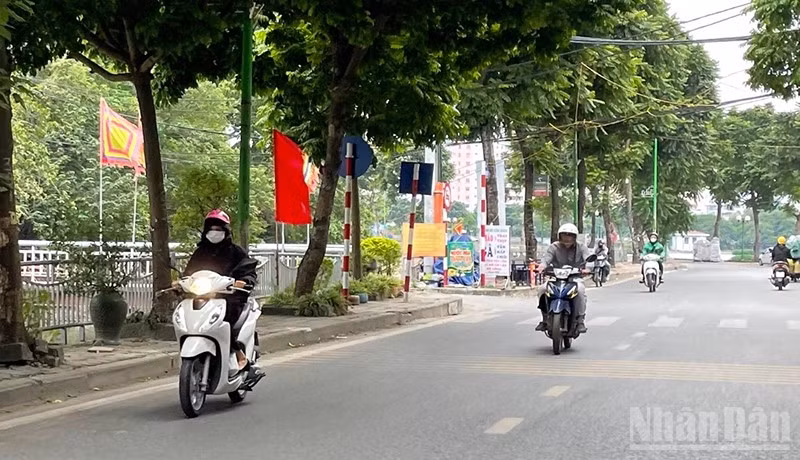 Dự báo khu vực Hà Nội sáng sớm và đêm trời lạnh. (Ảnh minh họa: Đ.T)