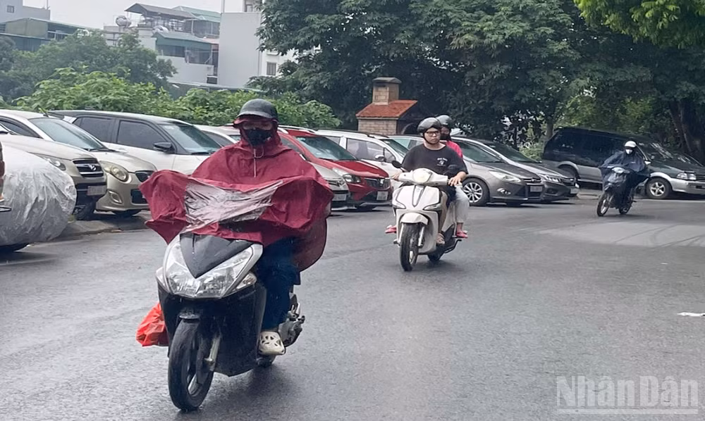 Dự báo Bắc Bộ có mưa rào và dông. (Ảnh minh họa: Đ.T)