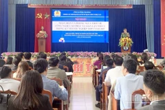 Quang cảnh buổi tập huấn.