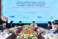 Chủ trì chương trình gặp mặt, giao lưu “Kết nối văn hóa, hợp tác du lịch: Lâm Đồng và đối tác Hàn Quốc”.