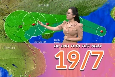 [Video] Dự báo thời tiết ngày 19/7/2025: Bão Wipha đi vào biển Đông