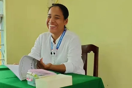 Cô giáo Nguyễn Thị Thoa .