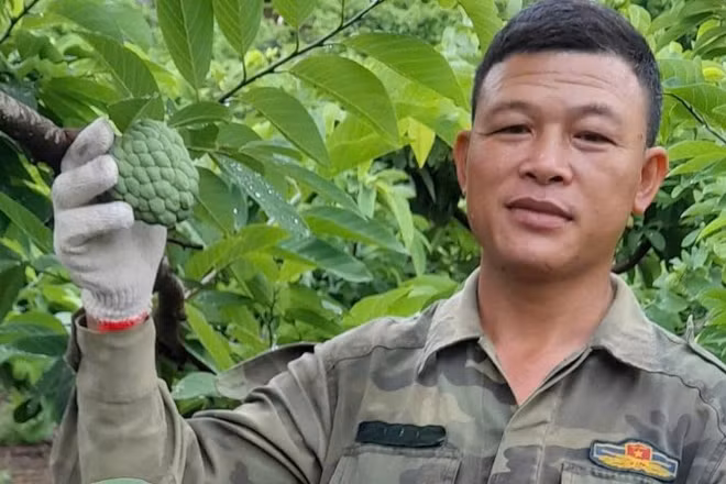 Anh Lương Văn Lăng, thôn Nam Lân 1, xã Vạn Linh là tấm gương về phát triển kinh tế xóa đói, giảm nghèo.