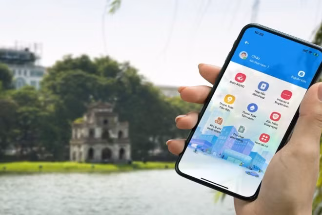 Tiện ích thanh toán tích hợp trên ứng dụng iHanoi.