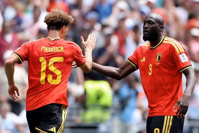 Lukaku vào sân và ngay lập tức tạo sự khác biệt nơi hàng công tuyển Bỉ. (Ảnh: FIFA)