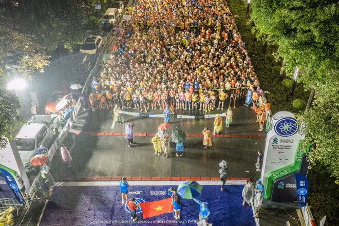 Standard Chartered Marathon Di sản Hà Nội tiếp tục khẳng định tầm vóc của một giải chạy di sản quy mô. (Ảnh: BTC)