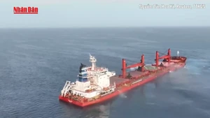 [Video] Tàu thương mại tìm mọi cách tránh bị tấn công trên Biển Đỏ 