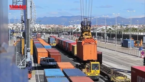 [Video] Lượng container nhập khẩu của Mỹ giảm hơn 8% vì thuế quan 