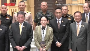 [Video] Thủ tướng Thái Lan thăm điểm nóng ở biên giới với Campuchia