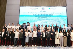 Các đại biểu tham dự Hội thảo xúc tiến đầu tư tại tỉnh Gia Lai cho doanh nghiệp Trung Quốc.