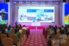 Quang cảnh buổi tập huấn. (Ảnh: DUY TOÀN)