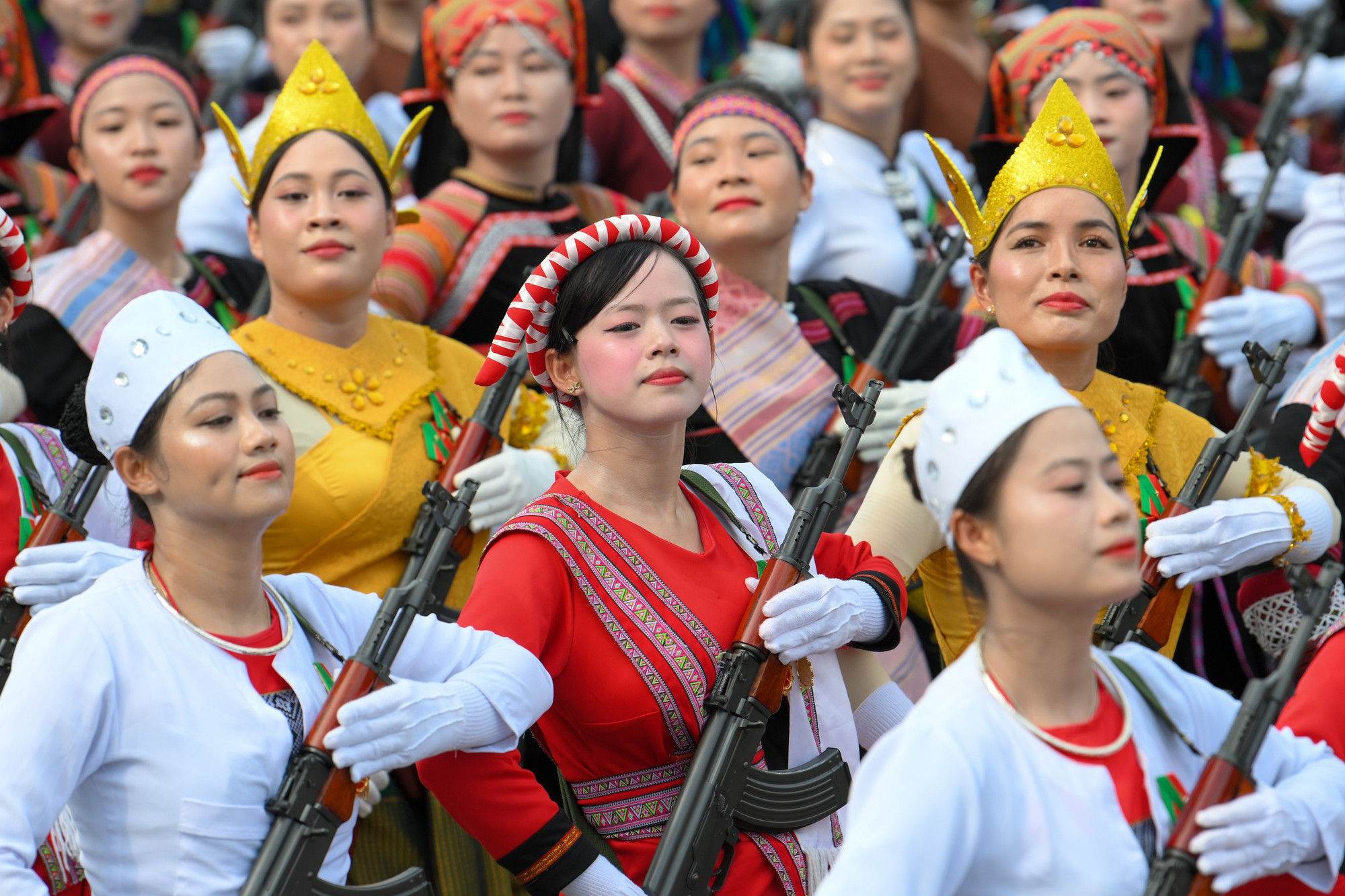 Khối nữ dân quân các dân tộc Việt Nam. Khối nữ dân quân các dân tộc Việt Nam.