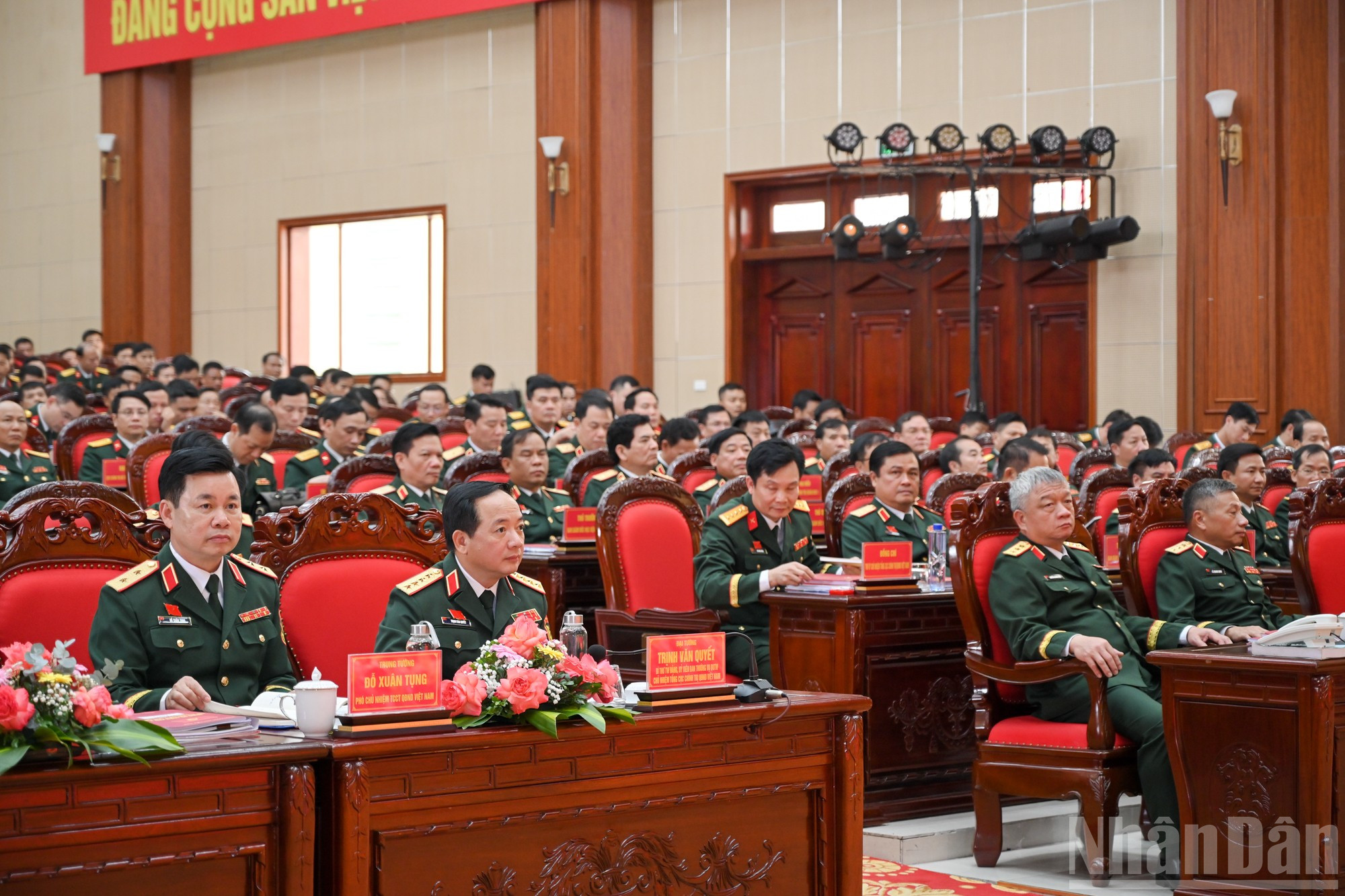 Các đại biểu tham dự đại hội. ndo_br_dai-hoi-quan-khu-3-ngay-15-5971.jpg