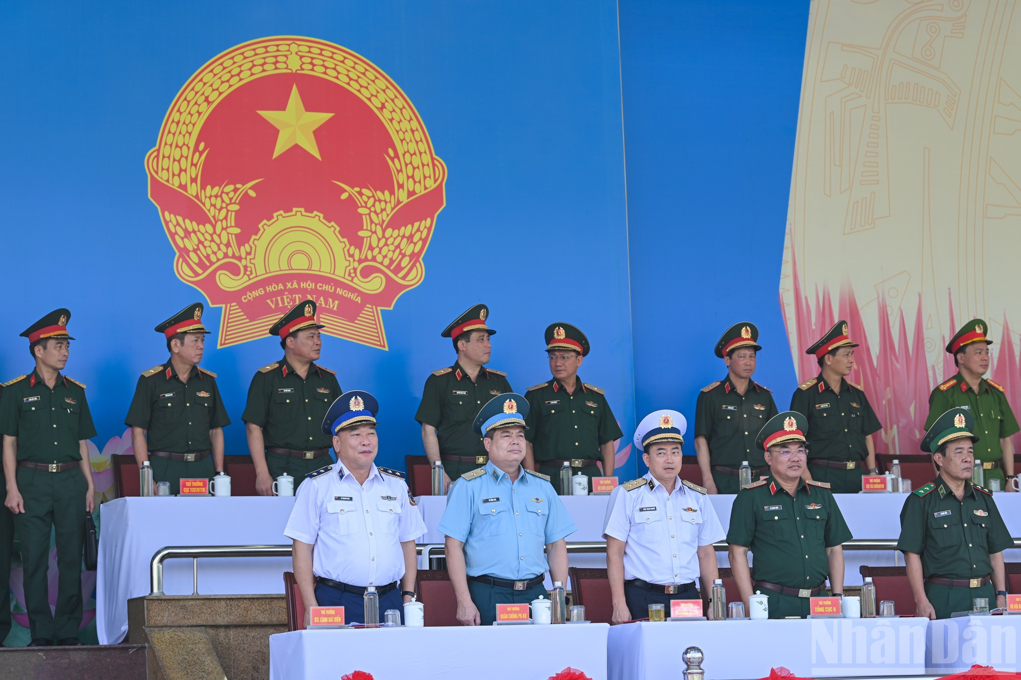 Các đại biểu tại buổi tổng hợp luyện. ndo_br_tong-hop-luyen-6528.jpg
