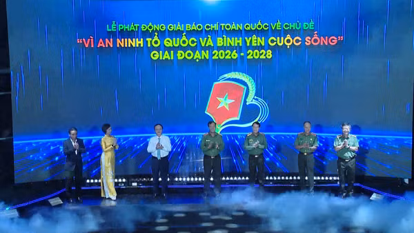 [Video] Bộ Công an phát động Giải báo chí toàn quốc "Vì an ninh Tổ quốc và bình yên cuộc sống"