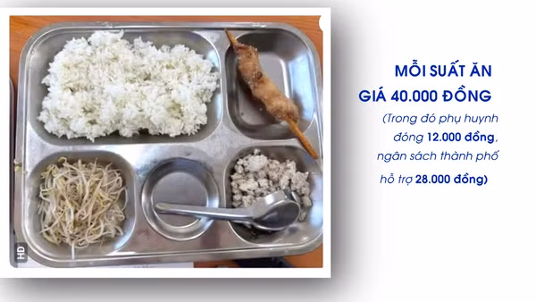 [Video] Hà Nội yêu cầu làm rõ phản ánh về bữa ăn bán trú không bảo đảm chất lượng tại Trường Tiểu học Trung Giã 