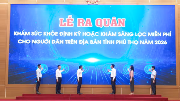 [Video] Phú Thọ ra quân khám sức khỏe miễn phí cho người dân