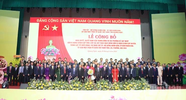 Ban Chấp hành Đảng bộ tỉnh Quảng Ngãi sau hợp nhất.