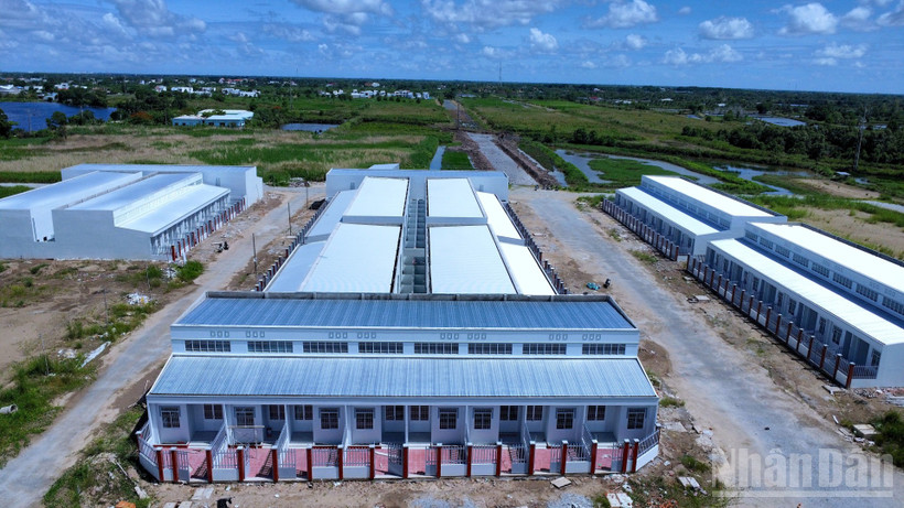 Cà Mau đang thực hiện nhiều giải pháp quyết liệt nhằm đẩy nhanh tiến độ xây dựng nhà ở xã hội cho người lao động.