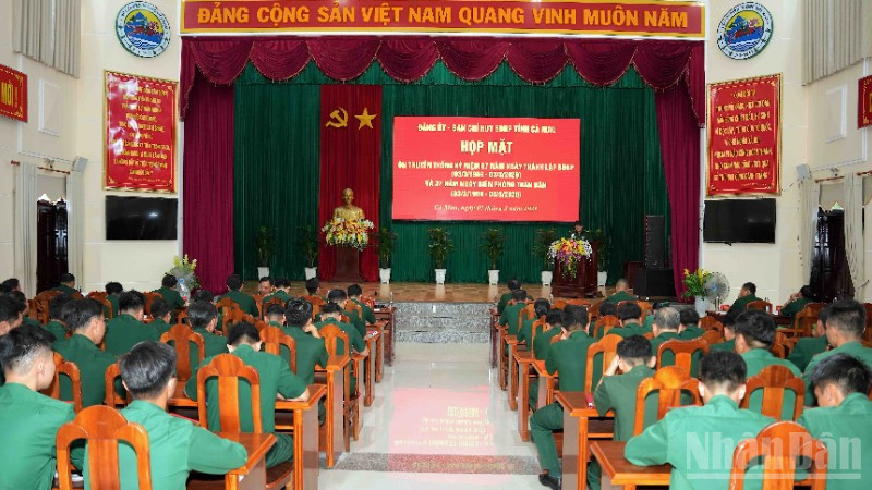 Cà Mau phát huy truyền thống vẻ vang của Bộ đội Biên phòng 