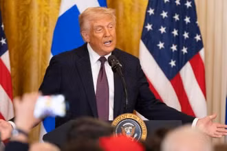 Tổng thống Mỹ Donald Trump. (Ảnh: Xinhua)