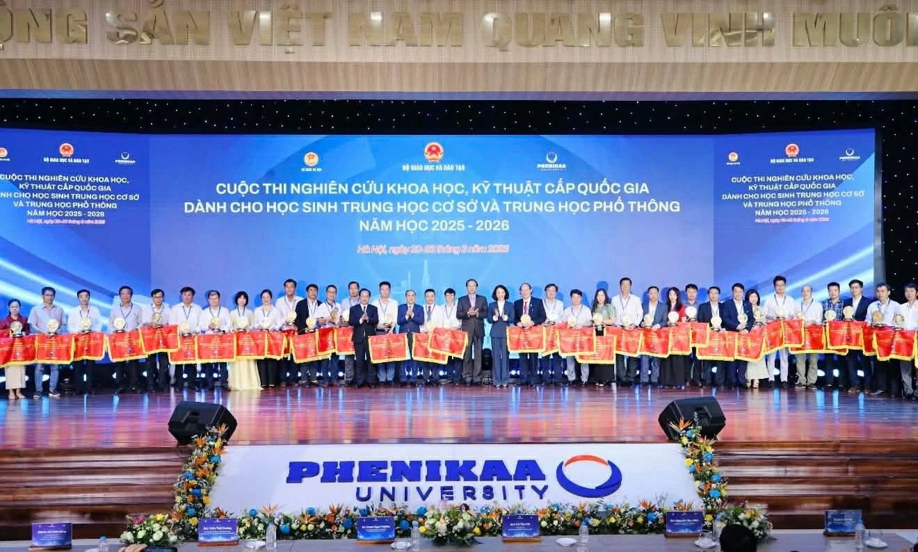 Cuộc thi Khoa học Kỹ thuật Quốc gia 2025-2026: 100% địa phương tham gia, số dự án tăng mạnh