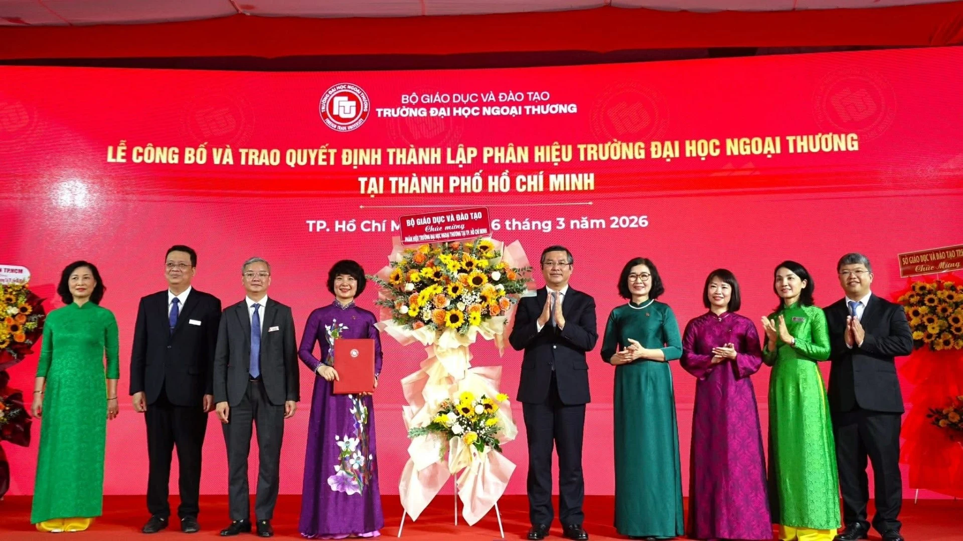 Đại học Ngoại thương thành lập phân hiệu tại TP.HCM, đẩy mạnh đào tạo chất lượng cao