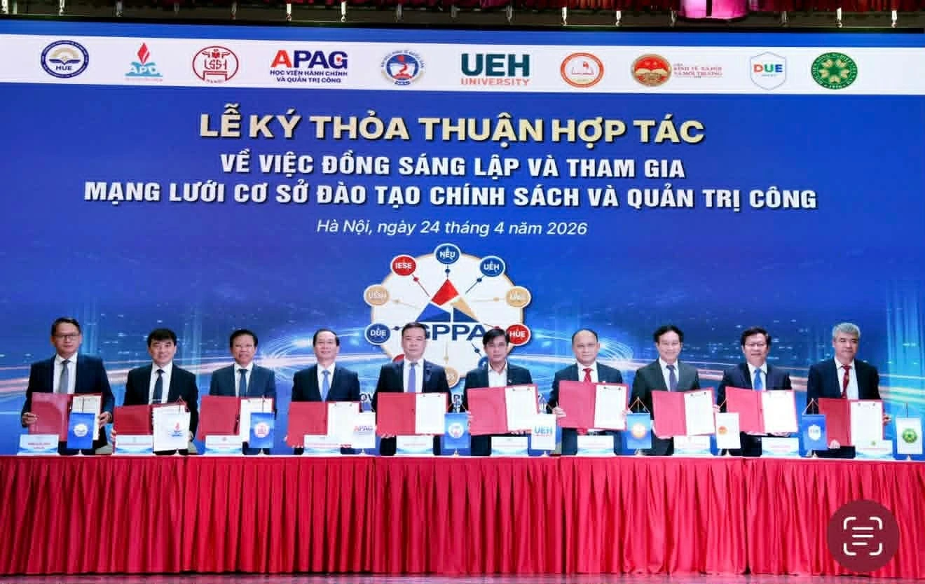 Ra mắt mạng lưới cơ sở đào tạo chính sách và quản trị công