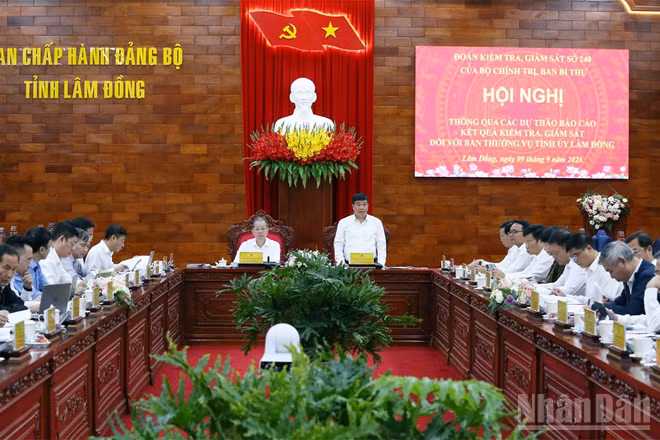 Quang cảnh hội nghị. (Ảnh: N.L)