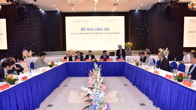 Quang cảnh Hội thảo.