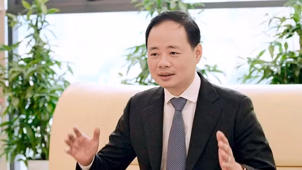 Giáo sư, Tiến sĩ Trần Hồng Thái, Chủ tịch Viện Hàn lâm Khoa học và Công nghệ Việt Nam. 