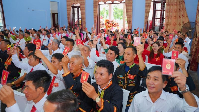 Các đại biểu dự đại hội. tyt11.jpg