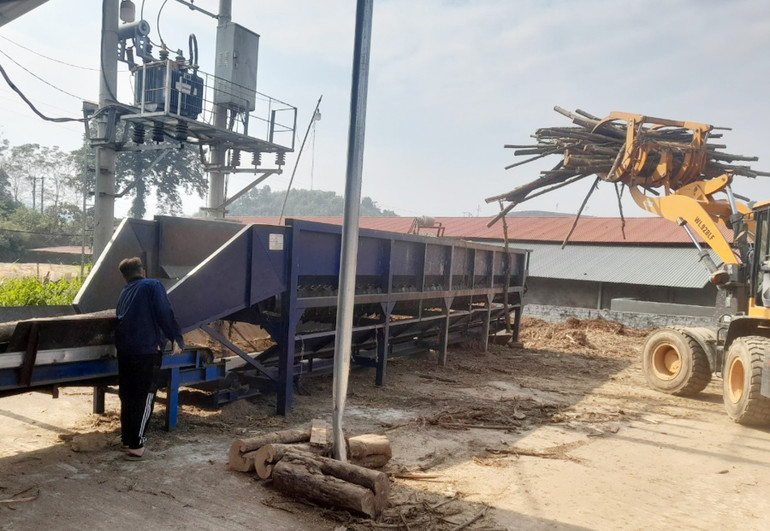 Nguồn vốn khuyến công hỗ trợ các doanh nghiệp, hợp tác xã tại tỉnh Tuyên Quang đầu tư dây chuyền chế biến lâm sản. a72.jpg