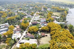 Làng sinh thái Hương Trà ở phường Hương Trà.