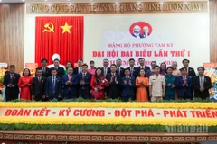 Ban Chấp hành Đảng bộ phường Tam Kỳ, thành phố Đà Nẵng khóa I, nhiệm kỳ 2025-2030 ra mắt.