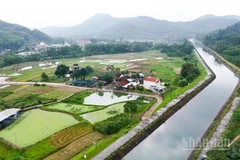 Xây dựng nông thôn mới ở xã Phú Ninh góp phần thay đổi diện mạo quê hương, đời sống nhân dân ngày càng nâng cao.