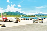 Một góc Cảng hàng không quốc tế Liên Khương.