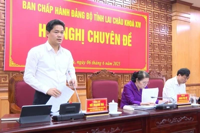 Ban Chấp hành Đảng bộ Lai Châu họp thống nhất lại phương án sắp xếp tổ chức bộ máy, đơn vị sự nghiệp công lập.
