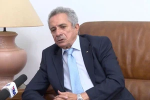 Ông Mourad Lamoudi, Ủy viên Ban Chấp hành Trung ương, Cố vấn Tổng Bí thư, Phụ trách Quan hệ quốc tế, Đảng Mặt trận giải phóng dân tộc Algeria (FLN) (Ảnh: Đại sứ quán Việt Nam tại Algeria)