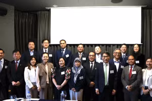 Đại sứ các nước ASEAN chụp ảnh kỷ niệm tại buổi gặp mặt. (Ảnh do Đại sứ quán Việt Nam tại Hàn Quốc cung cấp)
