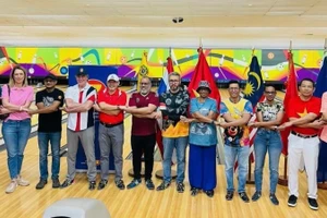 Các Đại sứ, cán bộ nhân viên các nước ASEAN, CARICOM tham dự sự kiện. (Ảnh do Đại sứ quán Việt Nam tại Venezuela cung cấp)