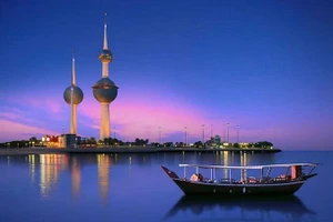 Thủ đô Kuwait nhìn từ xa. (Ảnh: Theo Đại sứ quán Việt Nam tại Kuwait)