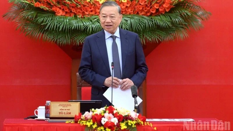 Tổng Bí thư Tô Lâm chủ trì phiên họp đầu tiên của Ban Chỉ đạo về khoa học công nghệ năm 2026