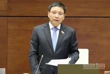 Bộ trưởng Tài chính Nguyễn Văn Thắng. (Ảnh: DUY LINH)